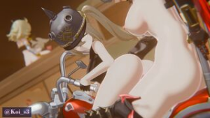 Lucy’s Bike Ride - zenless zone zero animation on Crohasit