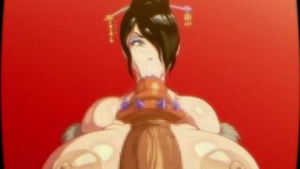 Lulu Lips Sucking Ifrit’s Cock [Angelauxes] - Final Fantasy animation on Crohasit