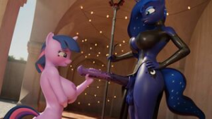 Luna X Twilight Kneel Hj [Erostud] - ﻿3D animation on Crohasit