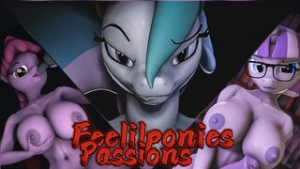 MLP PMV: Feel Ponies Passions 3 (Collab with EIJacksons & SOR415) - ﻿3D animation on Crohasit