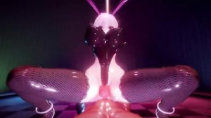 MMD haku pole dance - ﻿3D animation on Crohasit