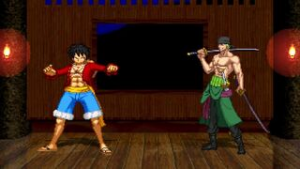 MUGEN Luffy fucks Roronoa Zoro - Mugen animation on Crohasit