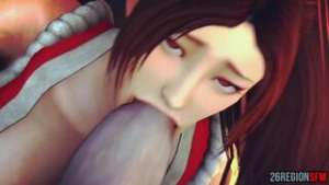 Mai Shiranui Vs Freak [26RegionSFM] - ﻿3D animation on Crohasit