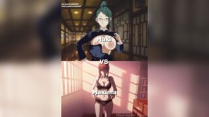 Makima VS Maki (Remake) - chainsaw man animation on Crohasit