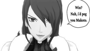 “Makoto gets pegged by Mitsuru” [Kaiokenkiller21] (MagicalMysticVA Voice) - ﻿3D animation on Crohasit