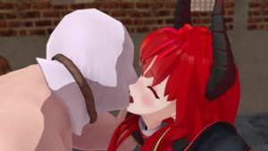 Mandrill Demon 1 - ﻿3D animation on Crohasit
