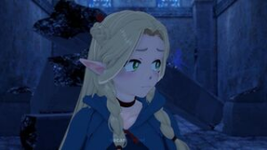 Marcille Donato being possessed after being separated from the main party - iwara animation on Crohasit