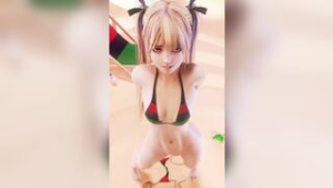 Marie Look at You (Bikini) [kreamu] - ﻿3D animation on Crohasit
