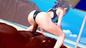 Marine dreaming (shiroki sex dance) - ﻿3D animation on Crohasit