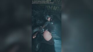 Mavis pouned and kissed by werewolf - Hotel Transylvania animation on Crohasit