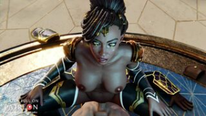 Mel Medarda Arcane ride - ﻿3D animation on Crohasit