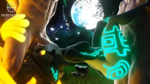Midna Double Penetration [Merengue Z] - ﻿3D animation on Crohasit