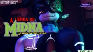 Midna Midnight Fun Traduzido Pt-Br - The Legend of Zelda animation on Crohasit