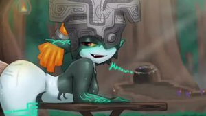 Midna’s butt - The Legend of Zelda animation on Crohasit