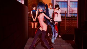 Miku Dared to Strip in Public – Apple Pie - vocaloid animation on Crohasit