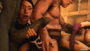 Mileena Fucked In A Dungeon [26RegionSFM] - ﻿3D animation on Crohasit