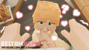 Minecraft blowjob (beltomNSFW) - ﻿3D animation on Crohasit