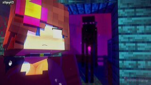 Minecraft edit: On Melancholy Hill – Jenny Belle - Minecraft animation on Crohasit