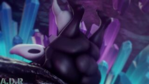 Mini Compilation – Hornet fucked by The Knight [Hollow Knight] - ﻿3D animation on Crohasit
