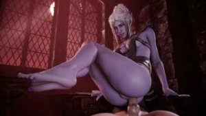 Minthara Anal [White][Pewposterous] - ﻿3D animation on Crohasit