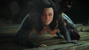 Miranda Lawson In Doggy [Lucislab] - ﻿3D animation on Crohasit