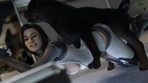 Miranda Lawson takes the knot - ﻿3D animation on Crohasit
