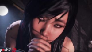 Mirror’s Edge Faith Connors Blowjob – Pockyinsfm - Mirror's Edge animation on Crohasit