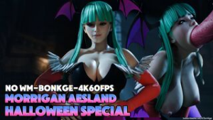 Morrigan Aesland | Halloween Special [NO WM][Bonkge][4K60FPS] - ﻿3D animation on Crohasit