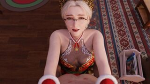 Mrs. Claus - ﻿3D animation on Crohasit