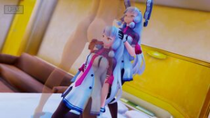 Murakumo – New Model Maintenance (Clothed | Nude) [kaotaro12] - ﻿3D animation on Crohasit