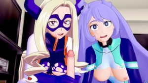My Hero Academia – Nejire and Mt Lady Get Creampied - ﻿3D animation on Crohasit