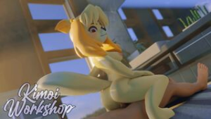 [NSFW] New Isabelle – Animal Crossing Animation???? - ﻿3D animation on Crohasit