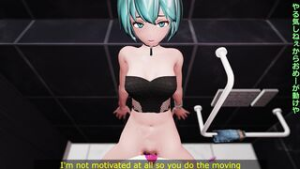 [NTR](Pigtarotaro)Merura seems to have sex for the first time on a date with her BF - iwara animation on Crohasit