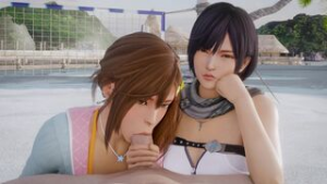 Nagisa and Misaki Duo (sound) - ﻿3D animation on Crohasit
