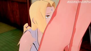 Naruto Shippuden – Tsunade Rides Naruto - ﻿3D animation on Crohasit