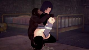 [Naruto] Uchiha Mikoto bestiality - ﻿3D animation on Crohasit