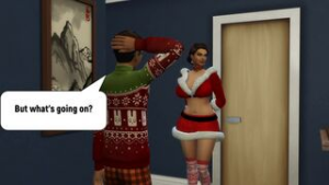 Naughty Christmas 2023 - The sims 4 animation on Crohasit