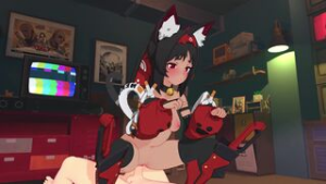 Nekomiya | 4k [Erio] - ﻿3D animation on Crohasit