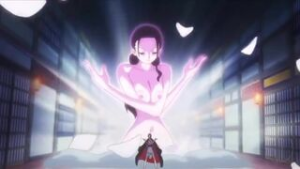 Nico Robin’s “Gigante Fleur” nude filter by S10Collage (extended version) - One Piece animation on Crohasit