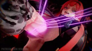 [Nyakumi] Futa Police 4 (titfuck scene) - Wuthering Waves animation on Crohasit