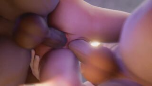 Nyotengu Used [Opiumud] - ﻿3D animation on Crohasit