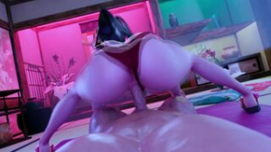 Nyotengus Den Part 1 Revoiced – Whitey - ﻿3D animation on Crohasit
