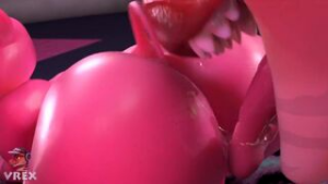 Oral vore by velocirection - ﻿3D animation on Crohasit