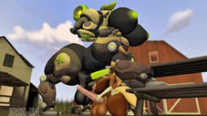Orisa horse breeder - ﻿3D animation on Crohasit