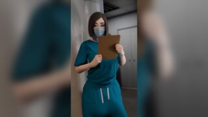 POV Your Nurse’s Cock is Huge and Throbbing - ﻿3D animation on Crohasit