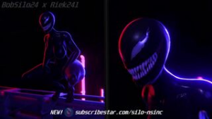 PREVIEW She-Venom (MayoSplash) x Spider-Man - ﻿3D animation on Crohasit