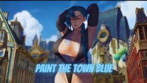 Paint The Town Blue [Jinx Short HMV] - ﻿3D animation on Crohasit
