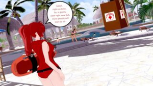 Panty And Stocking Summertime Job - panty and stocking with garterbelt animation on Crohasit