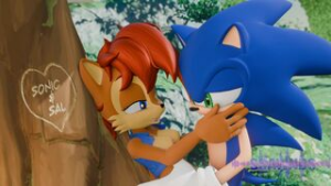Parkside Memories – Sally x Sonic - ﻿3D animation on Crohasit