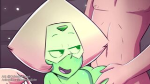 Pearl + Peridot (Beachside Bunnies + CubedCoconut) - Steven Universe animation on Crohasit